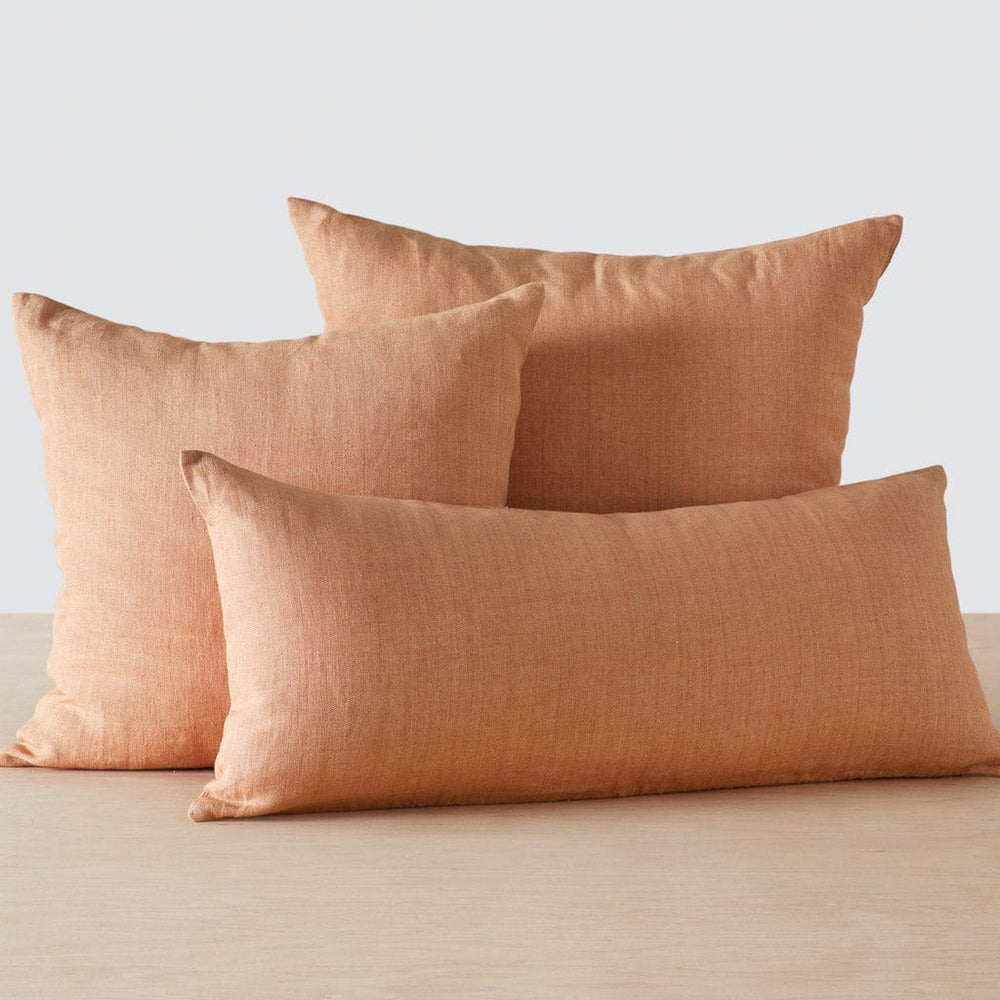 Prisha Linen Pillow - Clay